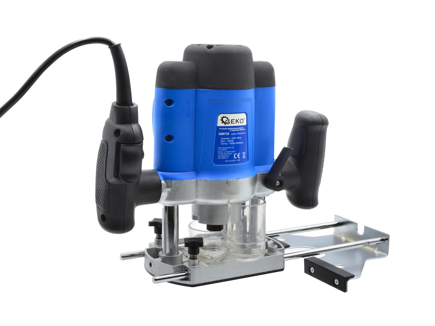 Frézka na dřevo s výkonem 1200 W s nastavením výkonu