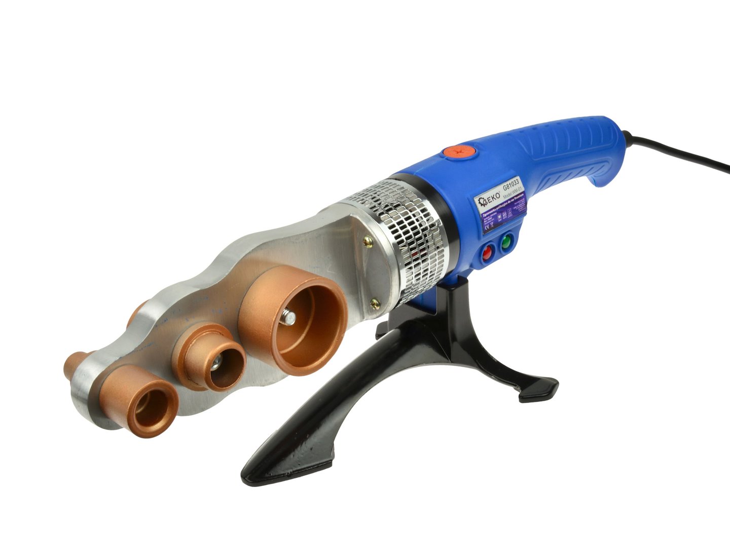 Svářečka polyfúzní na trubky, 1500 W, 0-300 °C - GEKO