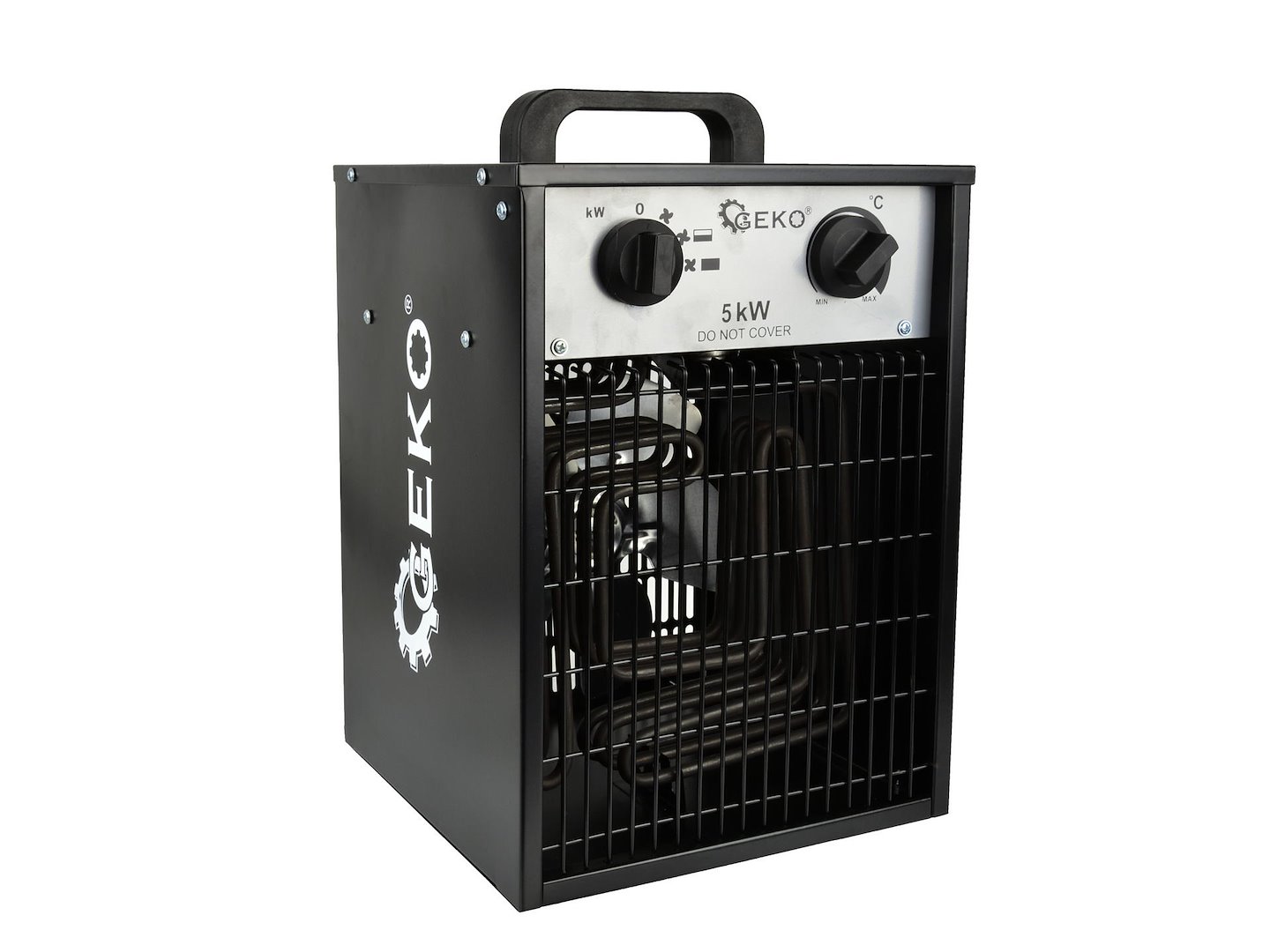 Elektrický ohřívač vzduchu s ventilátorem 5kW - GEKO