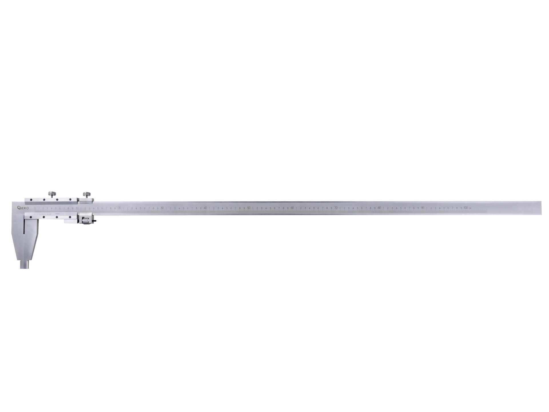 Měřítko posuvné kovové, 0-1000mm x 0,05 - GEKO