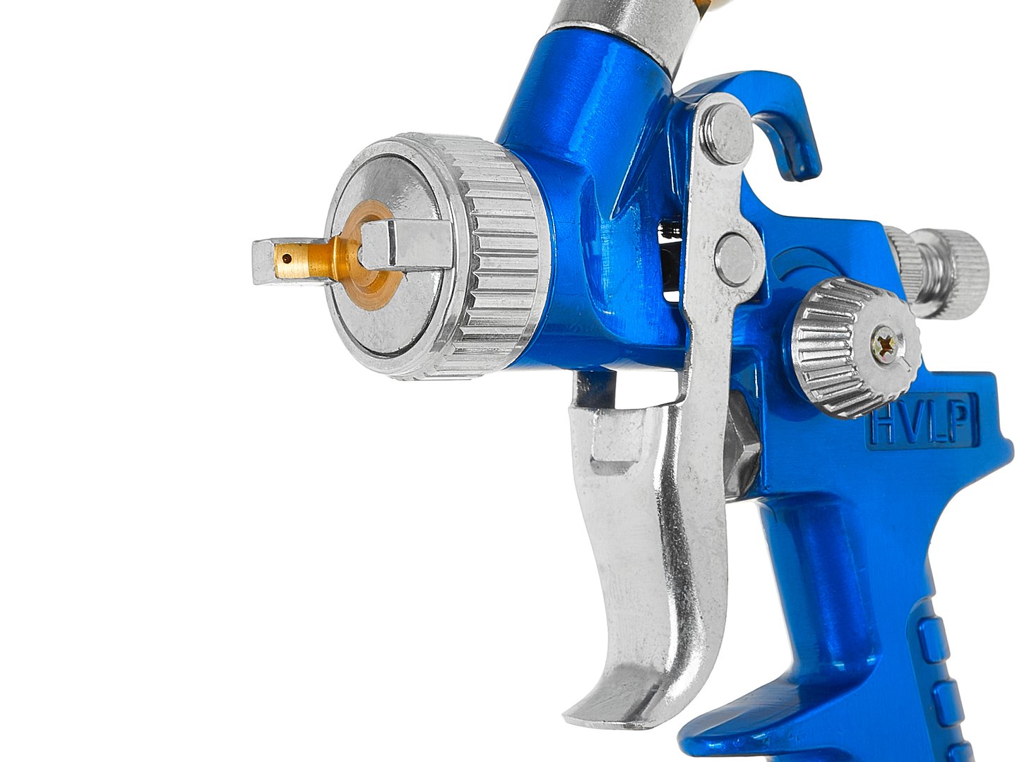 GEKO 125ml HVLP typ gravitační stříkací pistole s 1/4″ regulátorem