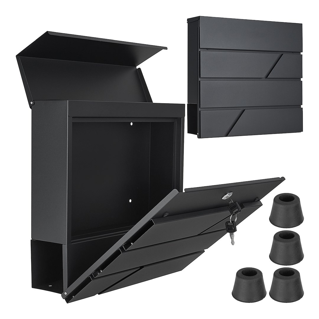 GEKO Poštovní schránka 36,7 x 37 x 10 cm / antracitová