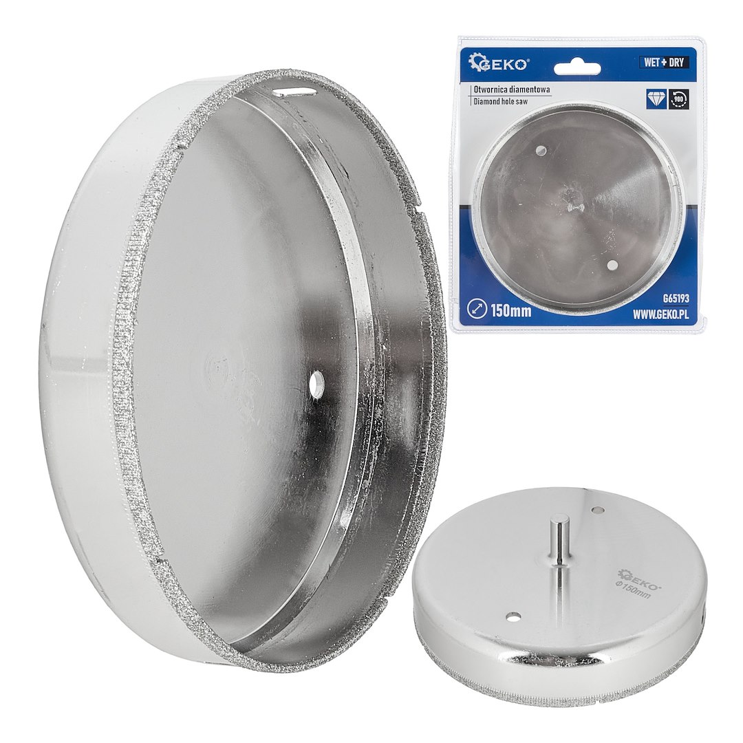 GEKO Diamantový vrták na dlaždice 150 mm
