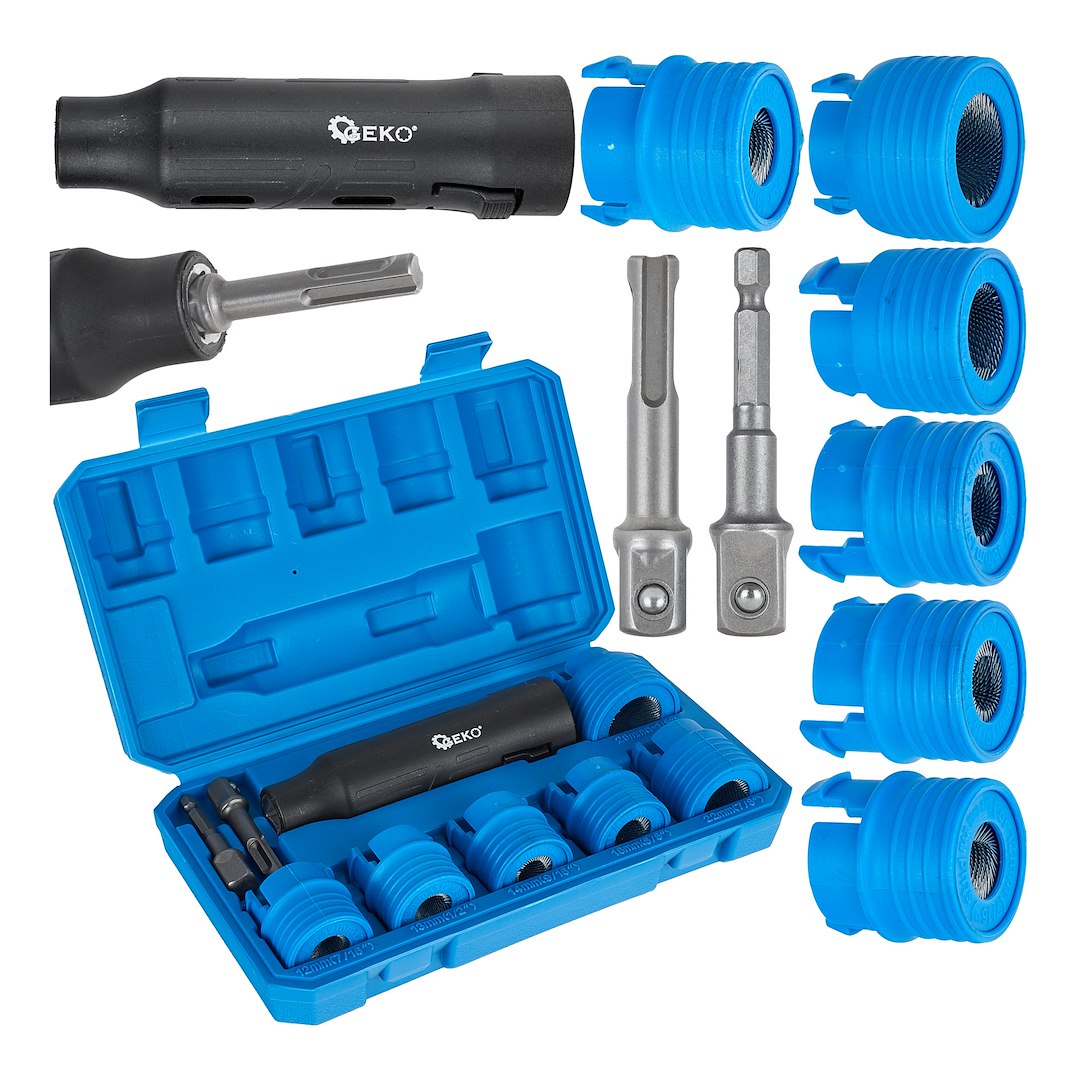 Sada na čištění šroubů a čepů kol, 9 dílů - GEKO