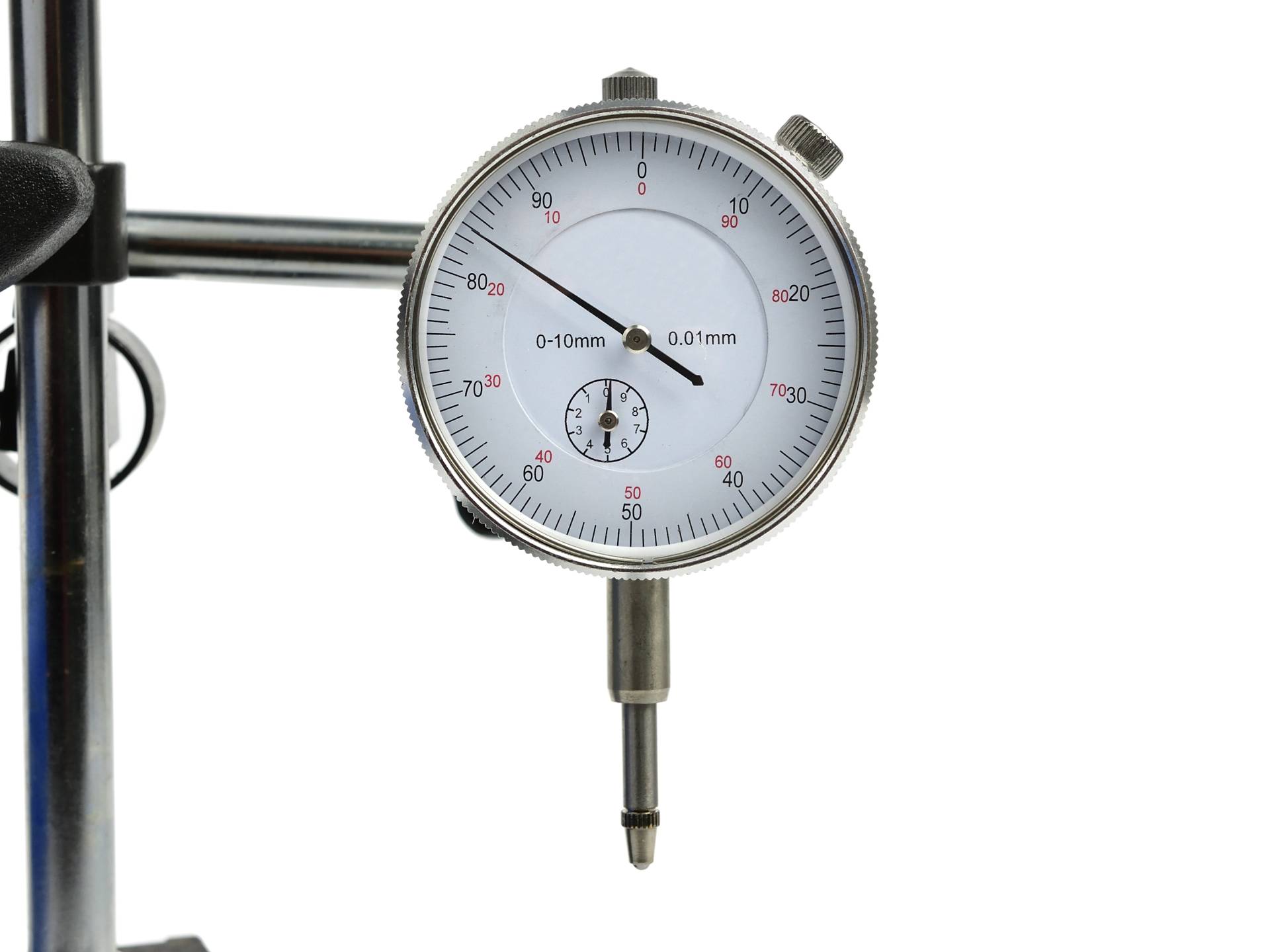 Magnetický stojan, stativ + úchylkoměr 0-10/0.01mm - GEKO