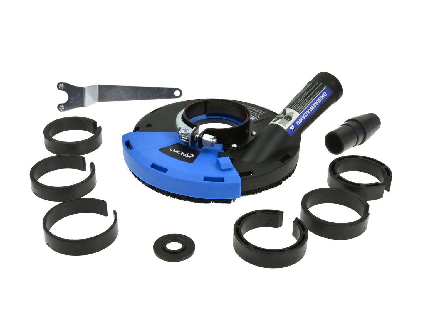 Odsávací kryt pro úhlové brusky 180mm - GEKO