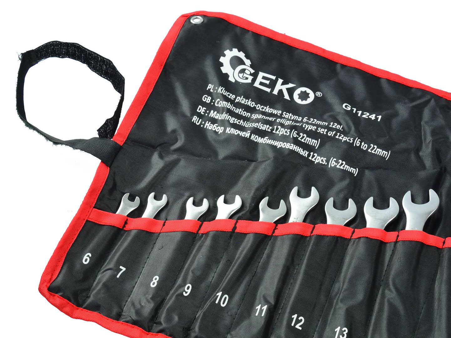 Sada očkoplochých klíčl 6–22 mm, 12 ks