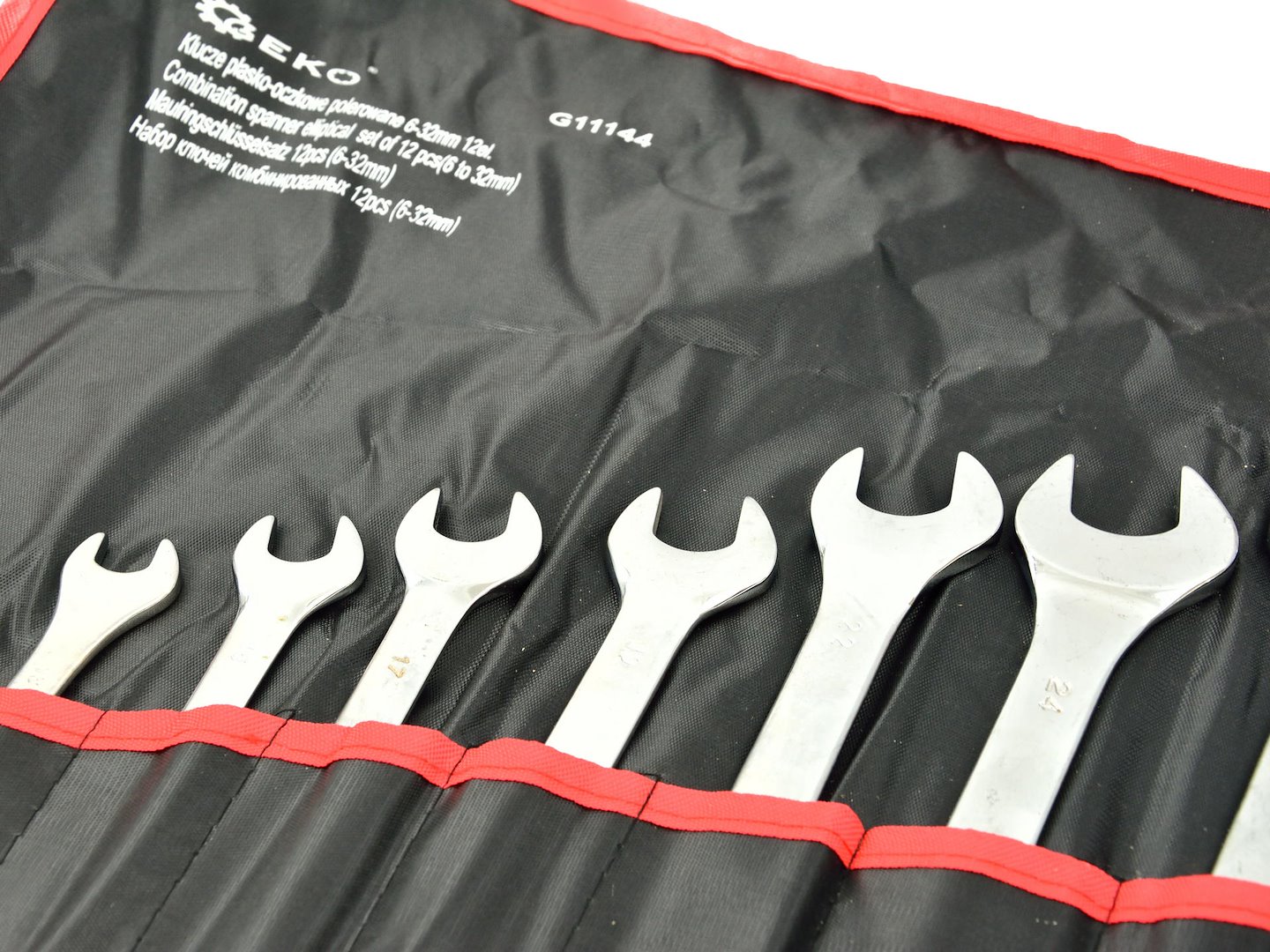 Sada klíčů očkoplochých, 12ks, 6-32mm – GEKO