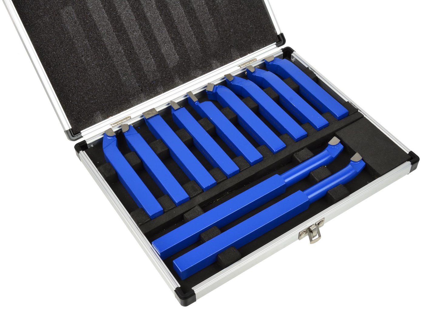 Soustružnické nože, sada 11ks, 12x12mm, uloženo v kufru – GEKO