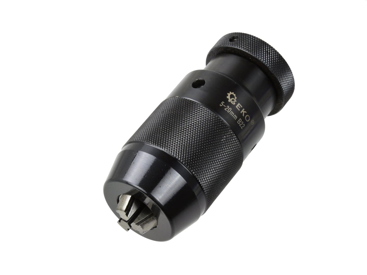 Sklíčidlo do vrtačky, 5-20mm, závit B22 - GEKO