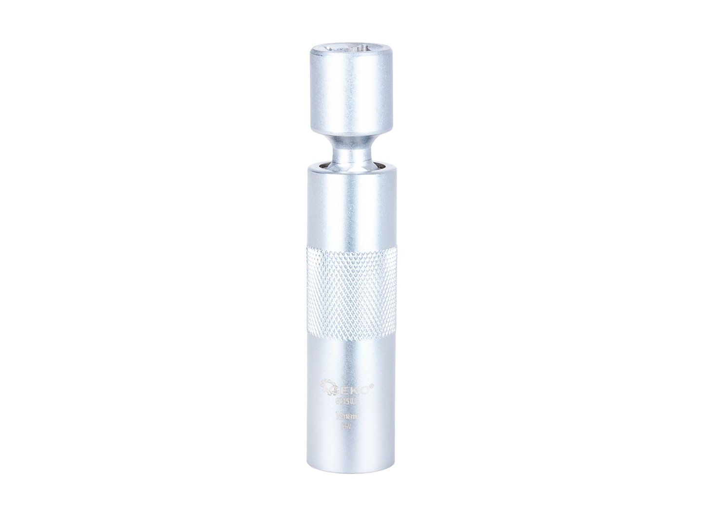 GEKO 3/8″ 16mm tenkostěnná zástrčka zapalovací svíčky s univerzálním kloubem