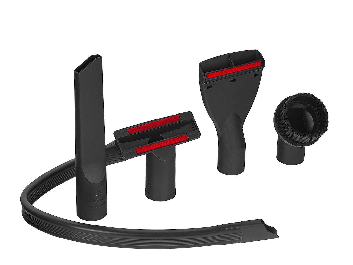 Sada sacích hubic (35 mm) pro vysavače + adaptér (32 mm), 5 ks - GEKO