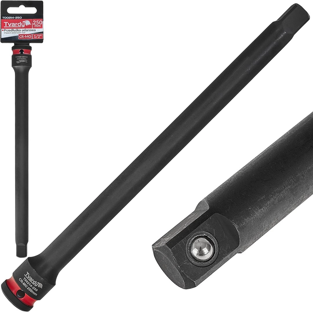 GEKO Nárazová prodlužovací tyč 1/2" 250 mm CR-MO