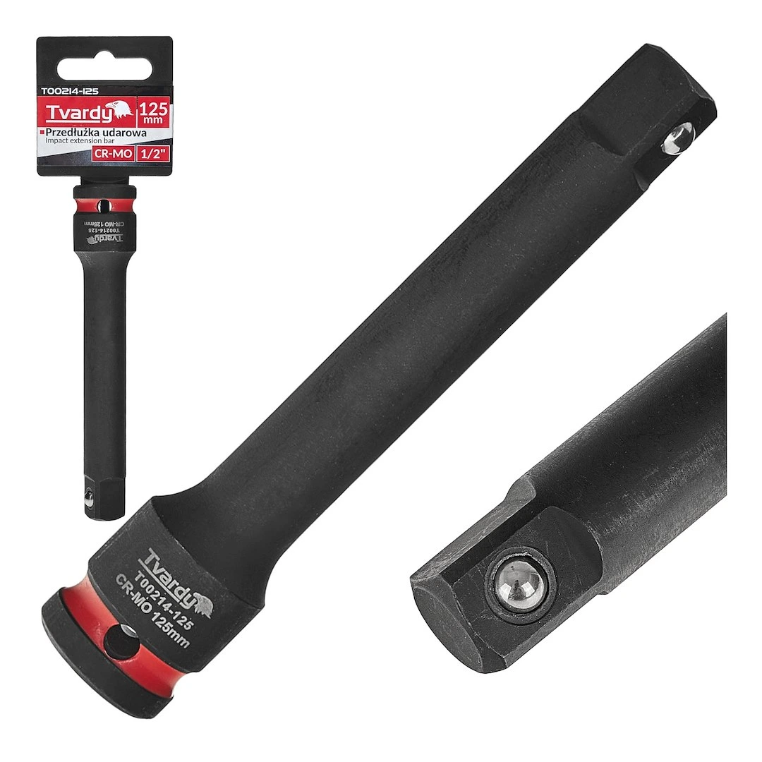 GEKO Nárazová prodlužovací tyč 1/2" 125 mm CR-MO