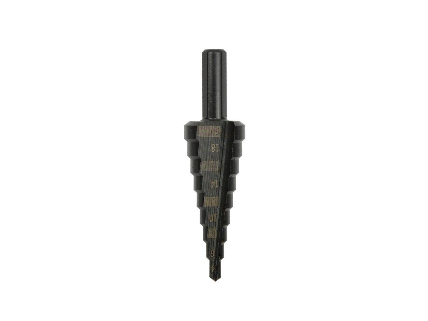 Stupňovitý kuželový vrták HSS 4-20mm – GEKO