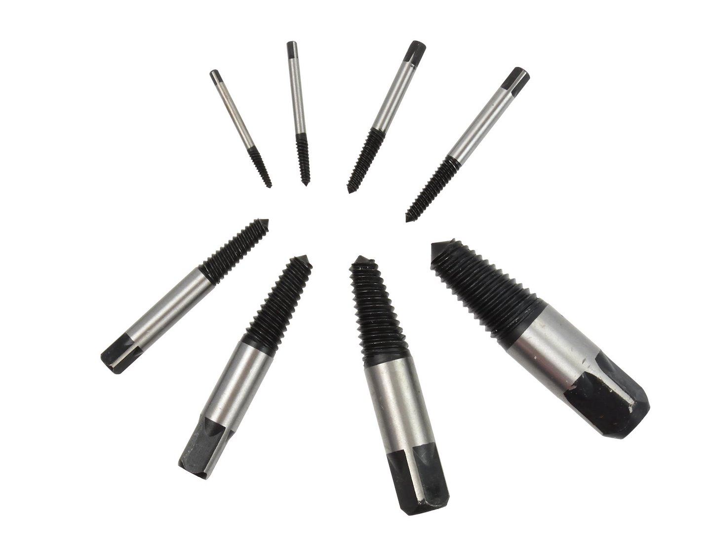 Vytahovák zalomených šroubů, sada 8ks, na šrouby M4-M24 - GEKO