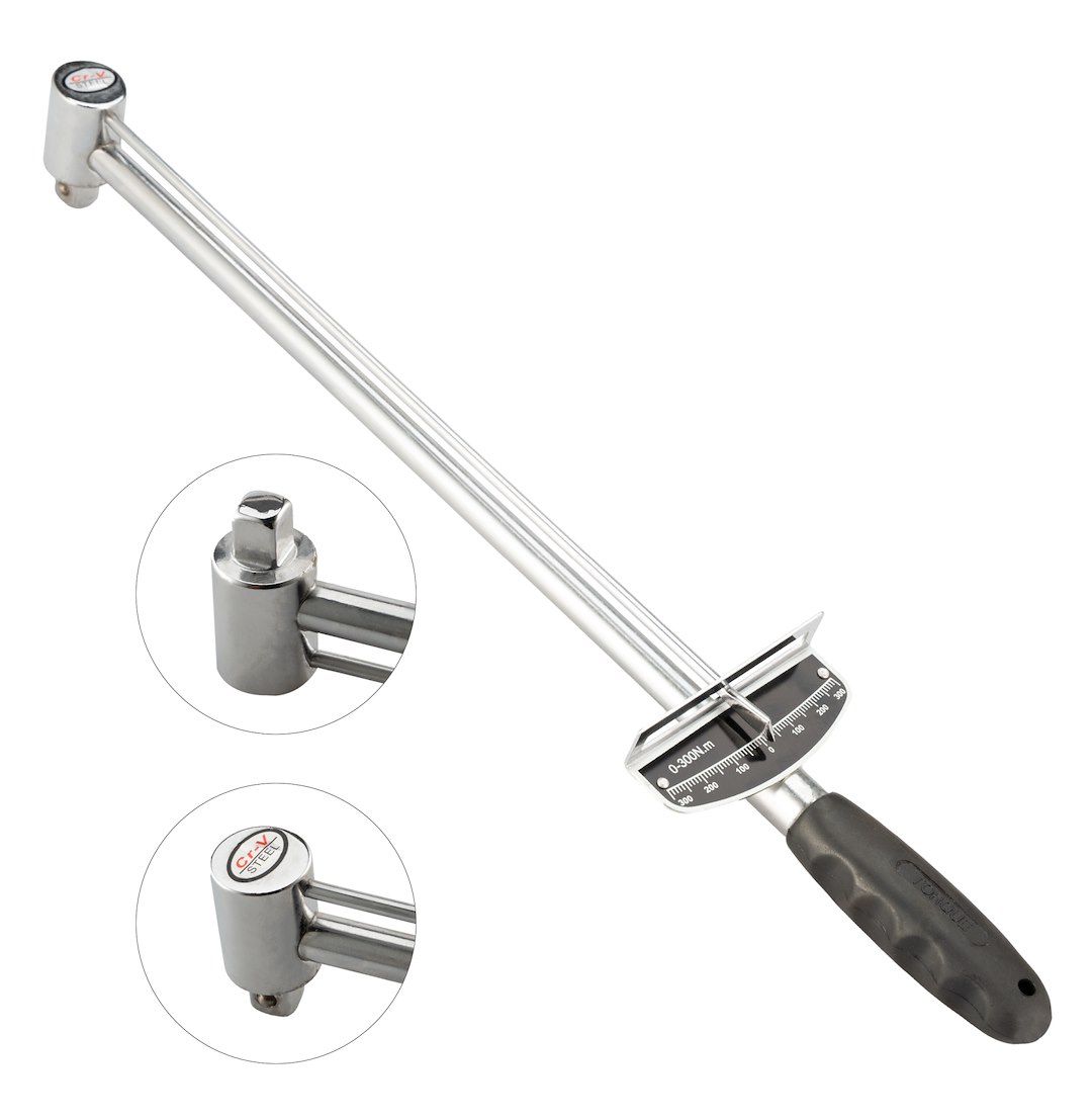 Momentový klíč 1/2", 0-300Nm - GEKO