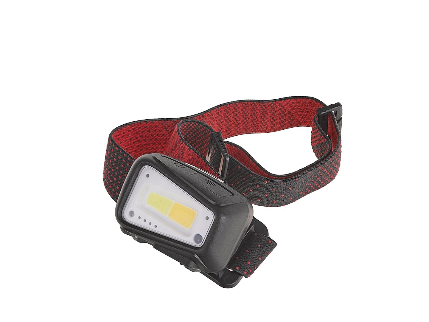 GEKO Čelovka s pohybovým senzorem LED COB 8 W (5 W + 3 W) 1800 mAh 520 lm IP44