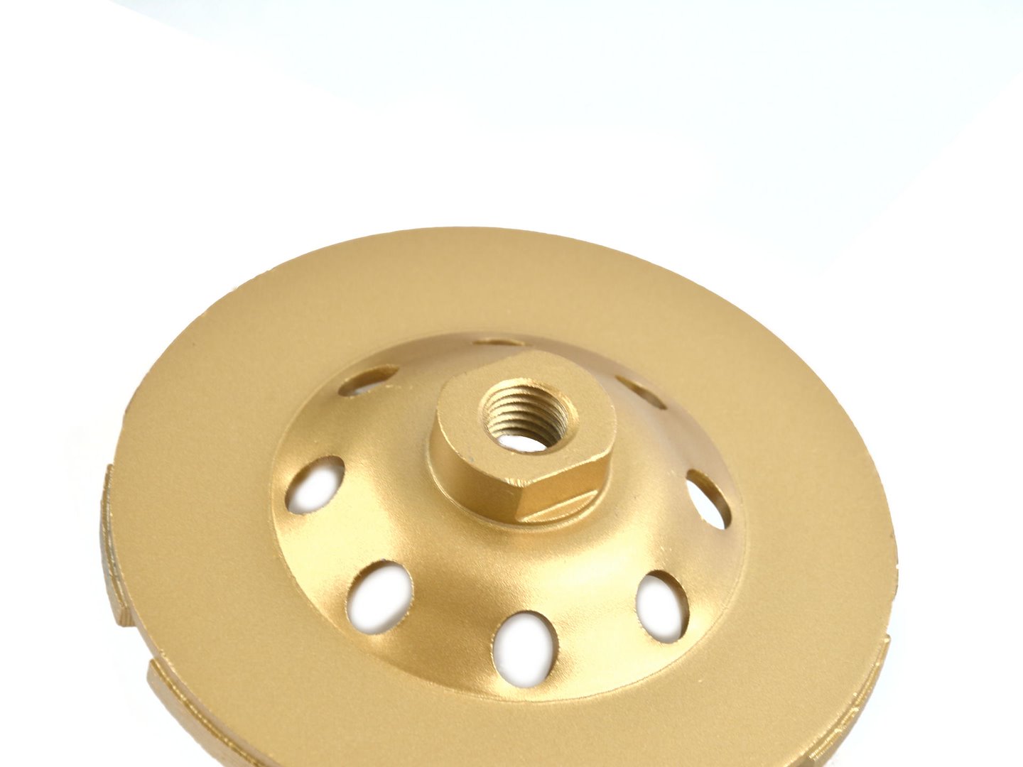 GEKO Kotouč diamantový hrnkový brusný dvouřadý, 125x5mmxM14