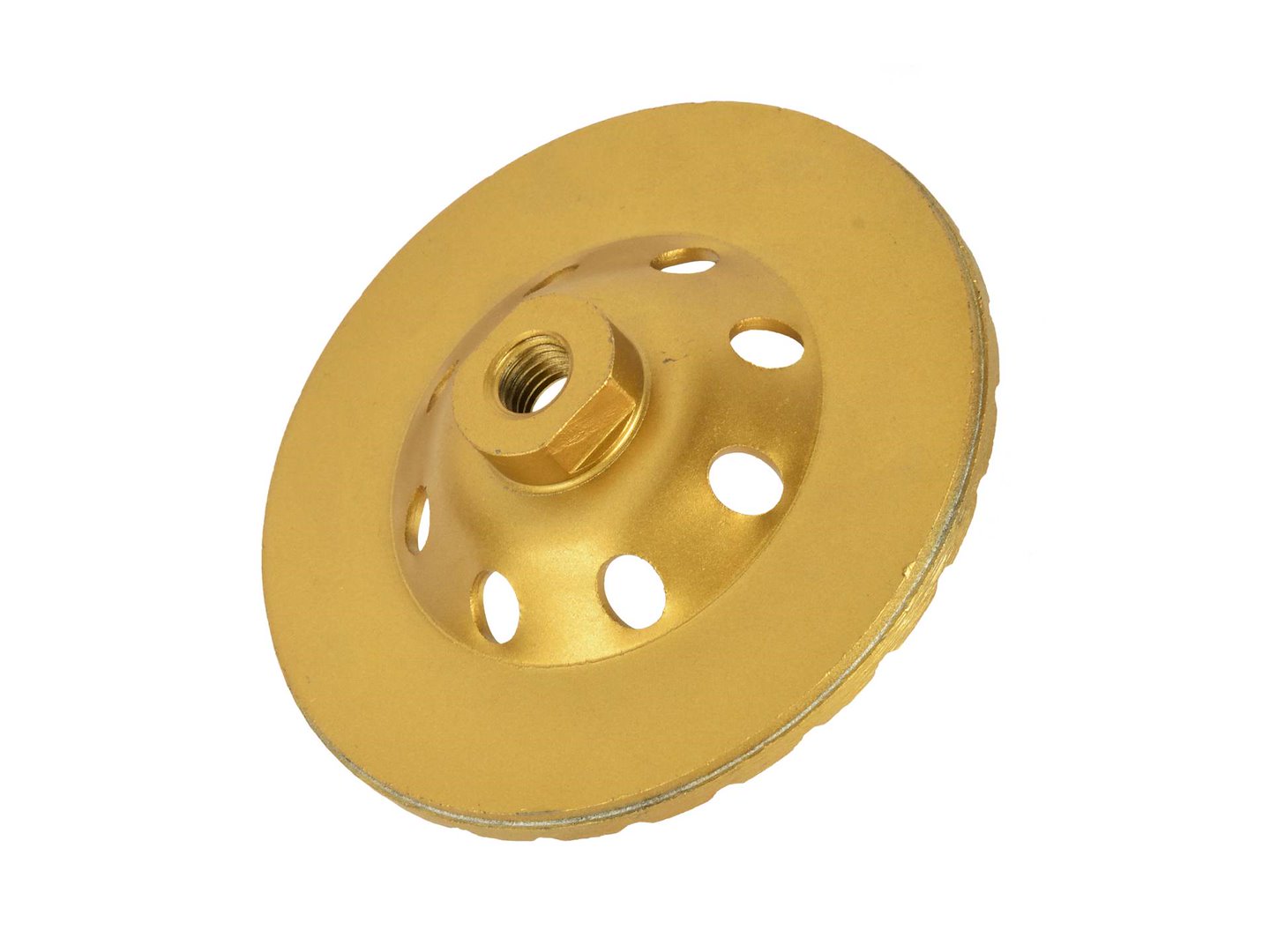 GEKO Kotouč diamantový hrnkový brusný turbo, 125x5mmxM14