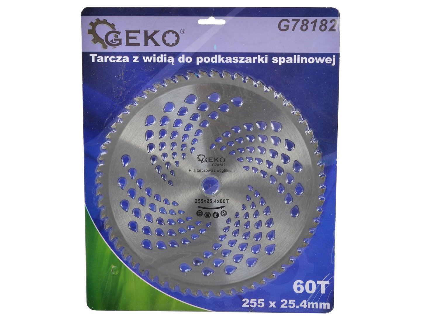 GEKO Kotouč vidiový 255x25,4 mm, 60T (obrázek 3)