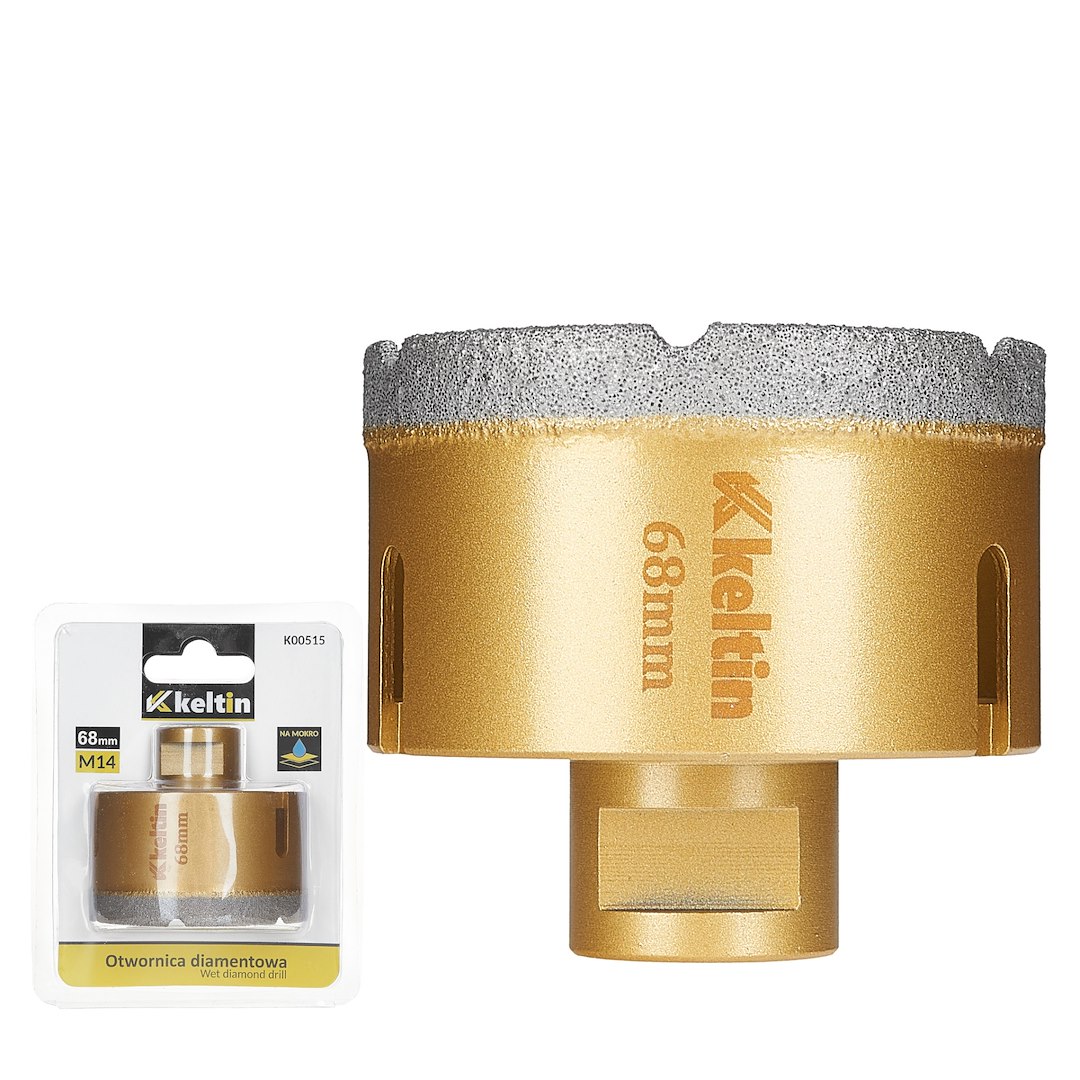 GEKO Diamantový vrták 68 mm M14