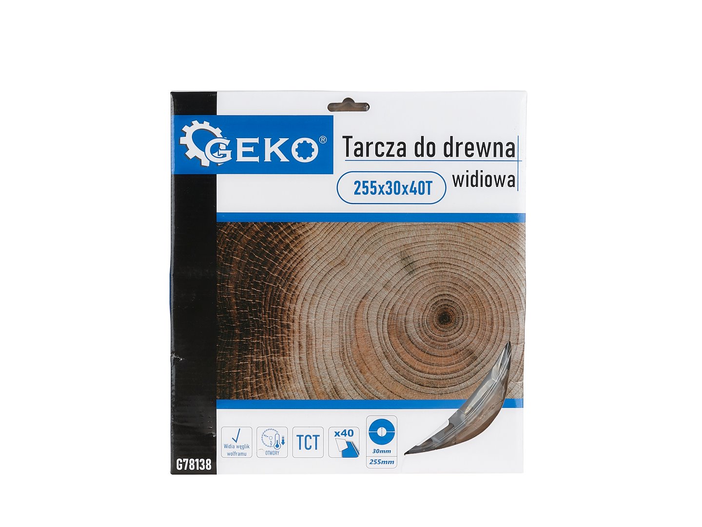 GEKO Kotouč pilový na dřevo 255x30x40T