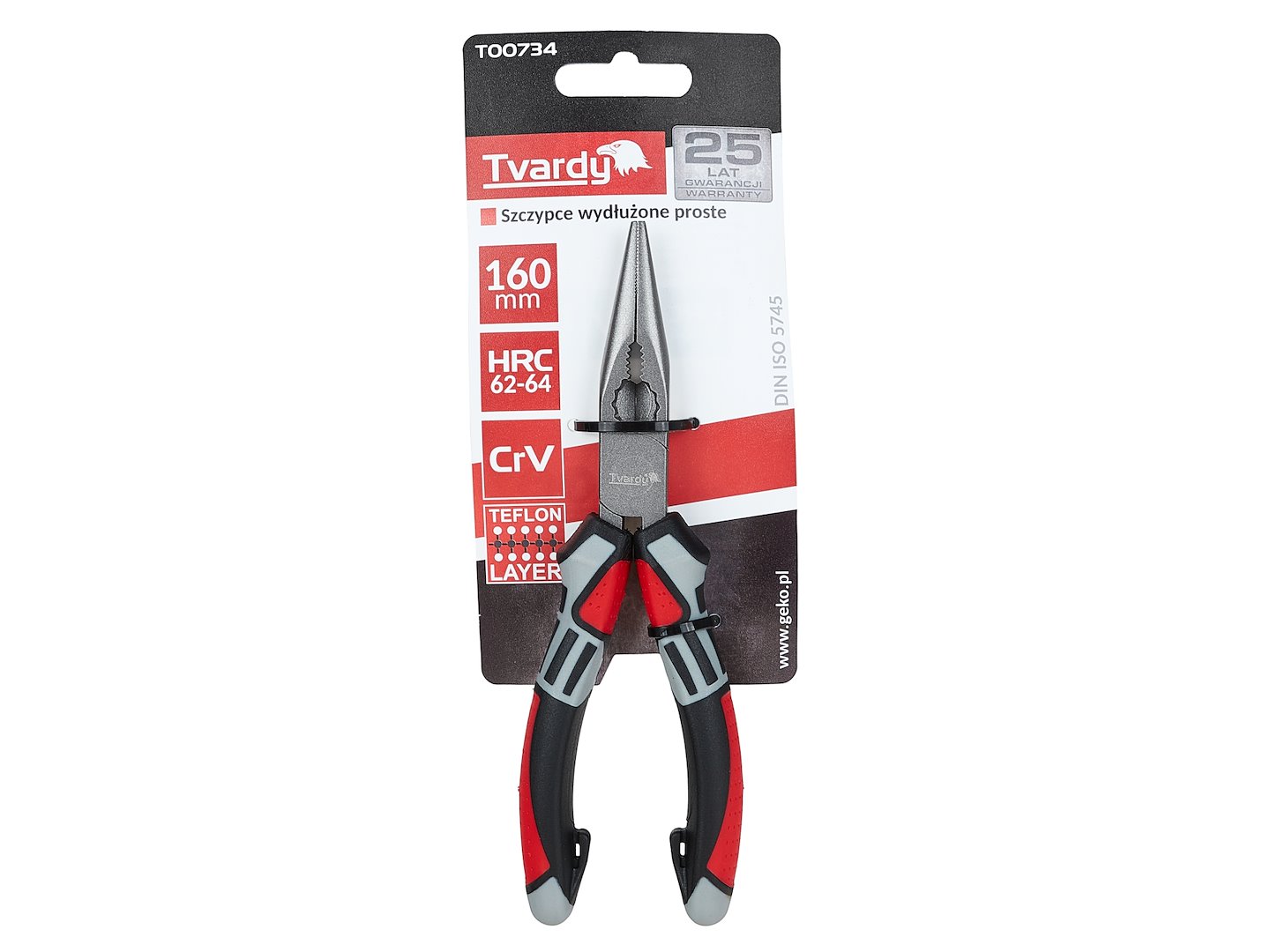 GEKO Kleště s dlouhými čelistmi 160 mm CrV (obrázek 4)