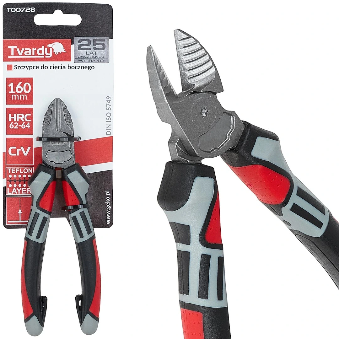 GEKO Kleště s bočním řezáním 160 mm CrV