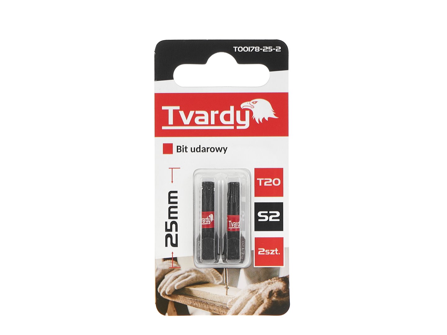 Rázový šroubovák T20 25 mm S2