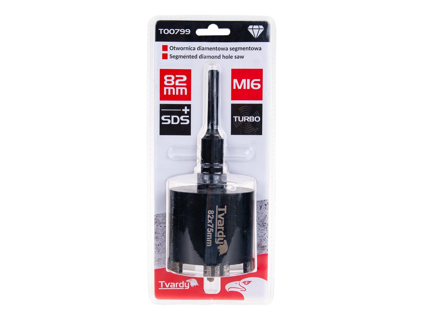 Diamantová děrovka 82 mm