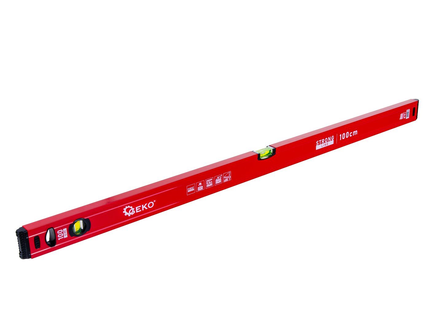 GEKO Vodováha magnetická hliníková STRONG LINE -(Délka: 100 cm) (obrázek 3)