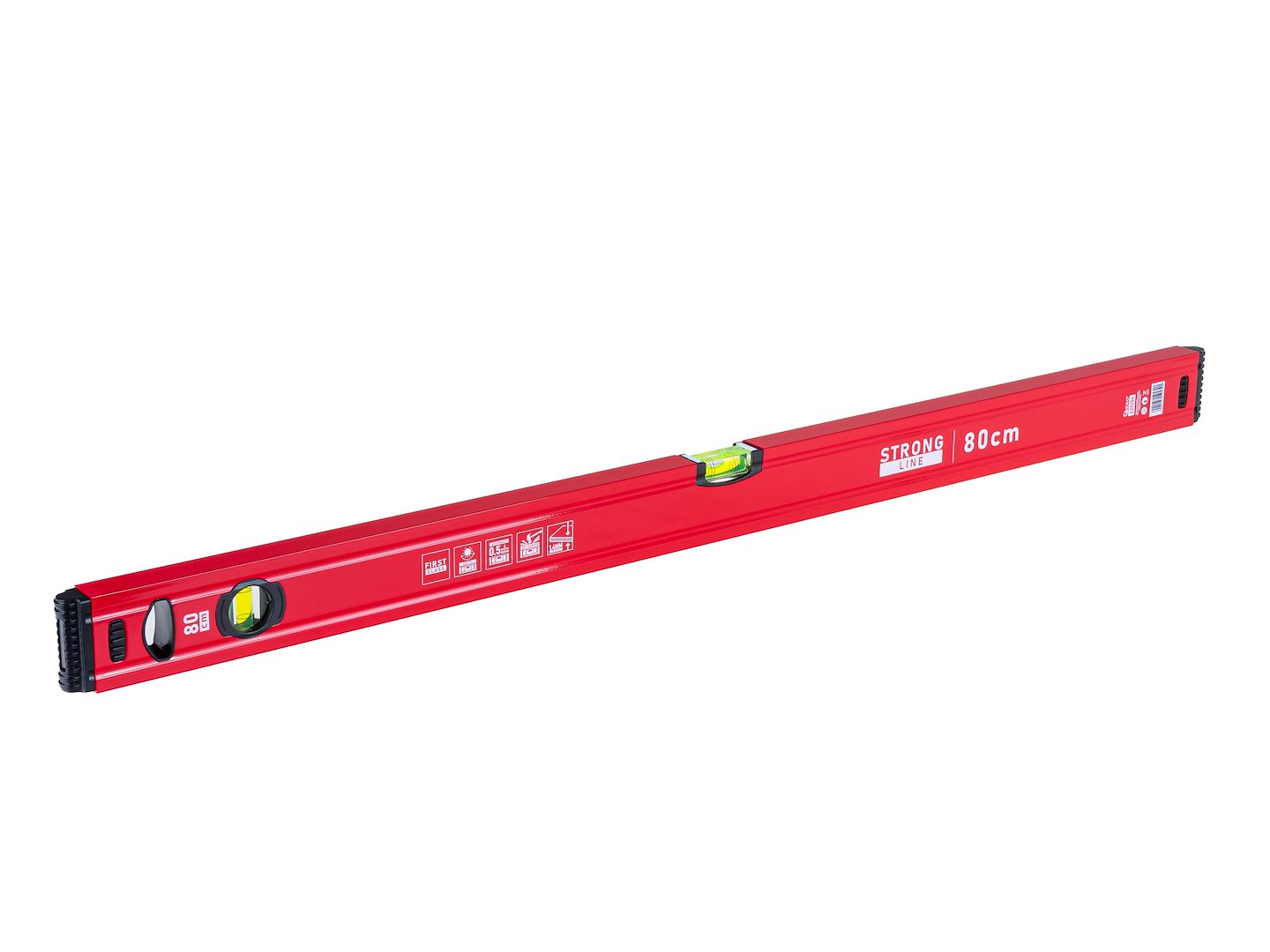 GEKO Vodováha magnetická hliníková STRONG LINE -(Délka: 80 cm) (obrázek 3)