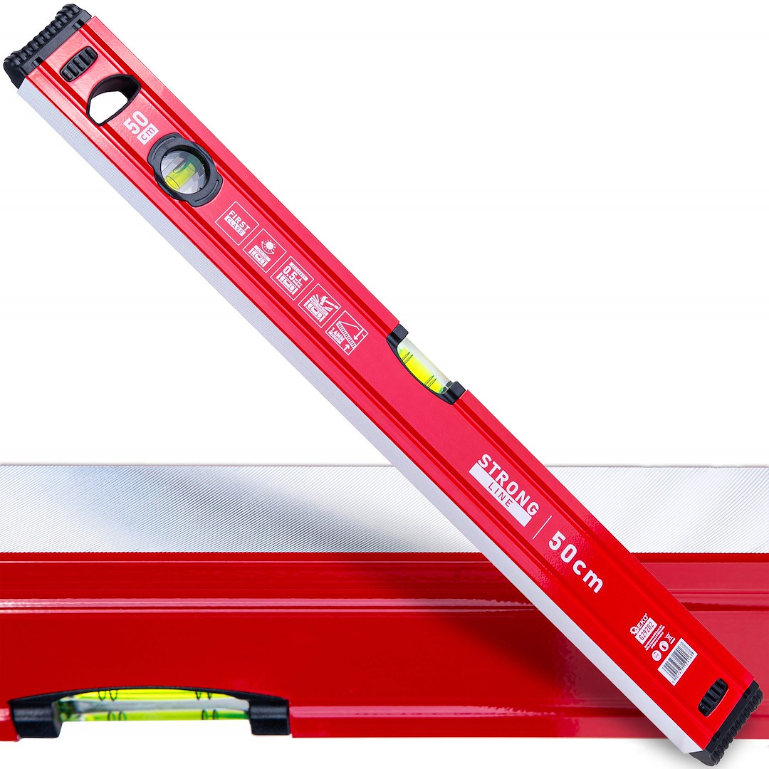 GEKO Vodováha magnetická hliníková STRONG LINE -(Délka: 50 cm)