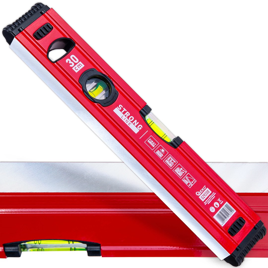 GEKO Vodováha magnetická hliníková STRONG LINE -(Délka: 30 cm)