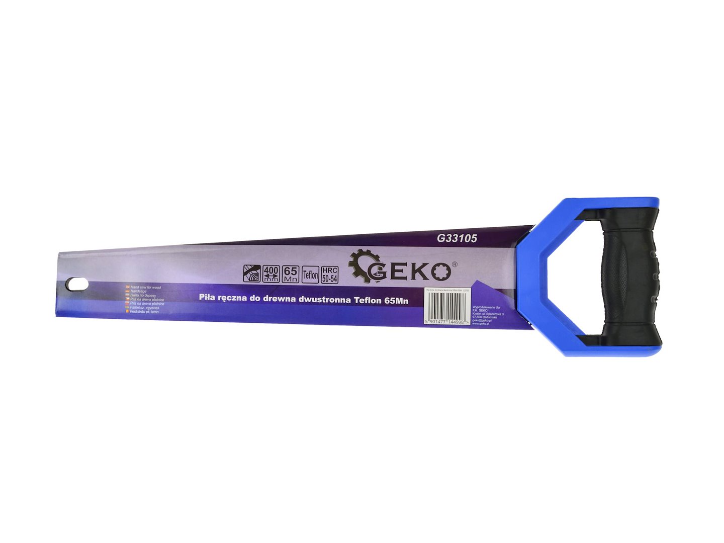 GEKO Teflonová ruční pila oboustranná do dřeva 450mm (obrázek 3)