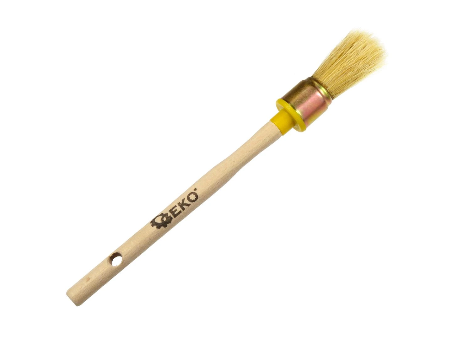 GEKO Štětec kulatý, 20 mm, dřevěná rukojeť