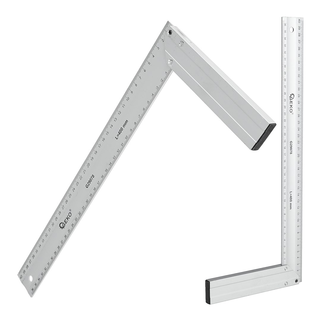 GEKO Hliníkové truhlářské úhelníky 400 mm