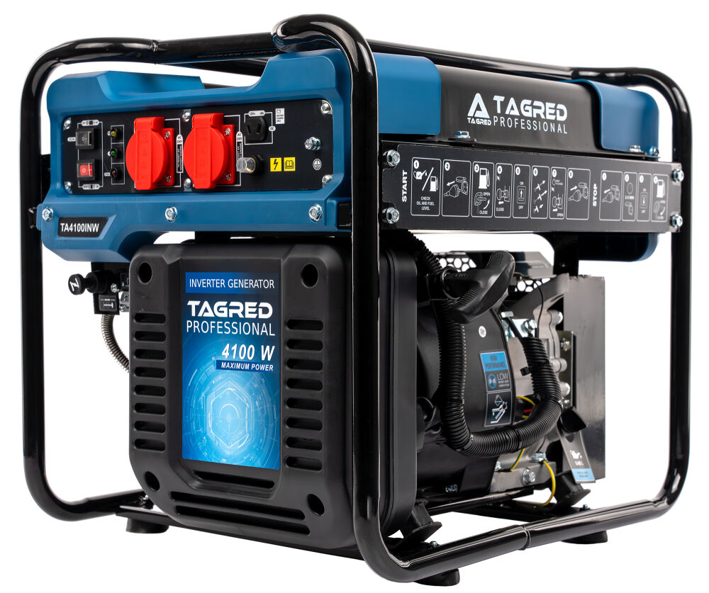 Invertorový generátor, elektrocentrála 3400W 230V TAGRED