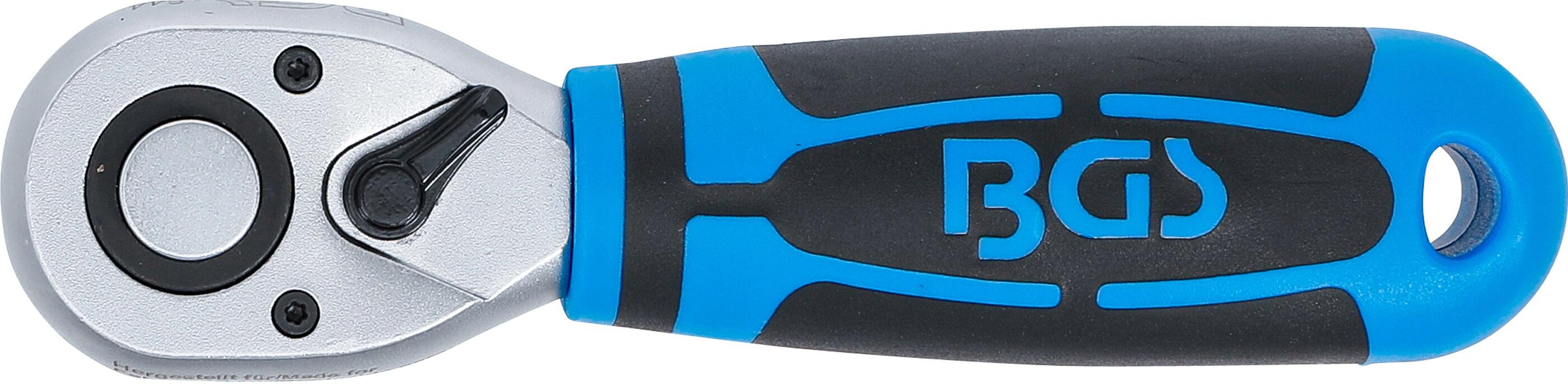 Ráčna 1/2", s přepínací páčkou, délka 170 mm - BGS 644