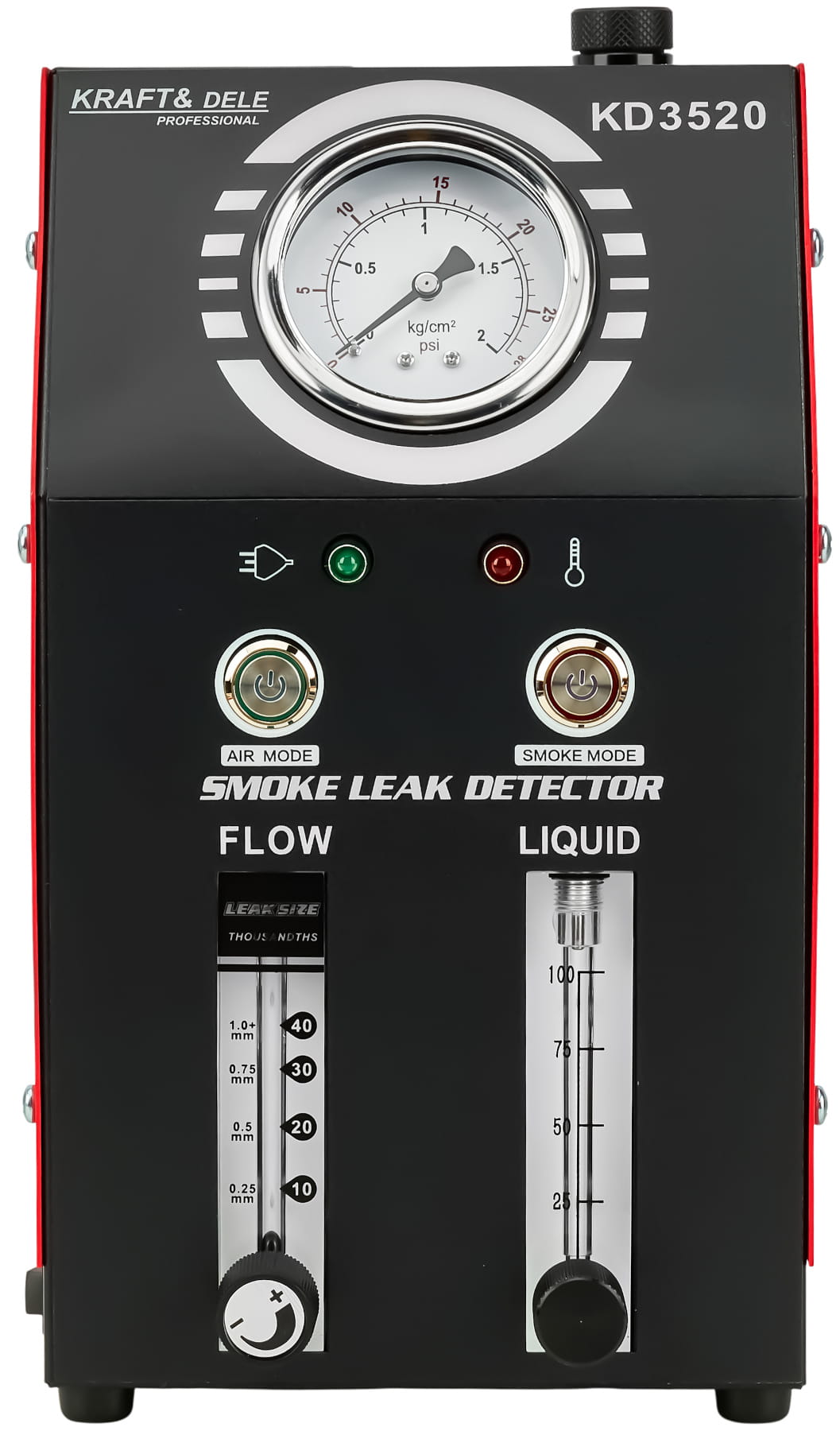 Generátor kouře pro kontrolu těsnosti systémů 12 V, 9 l/min, 30 ml KD3520