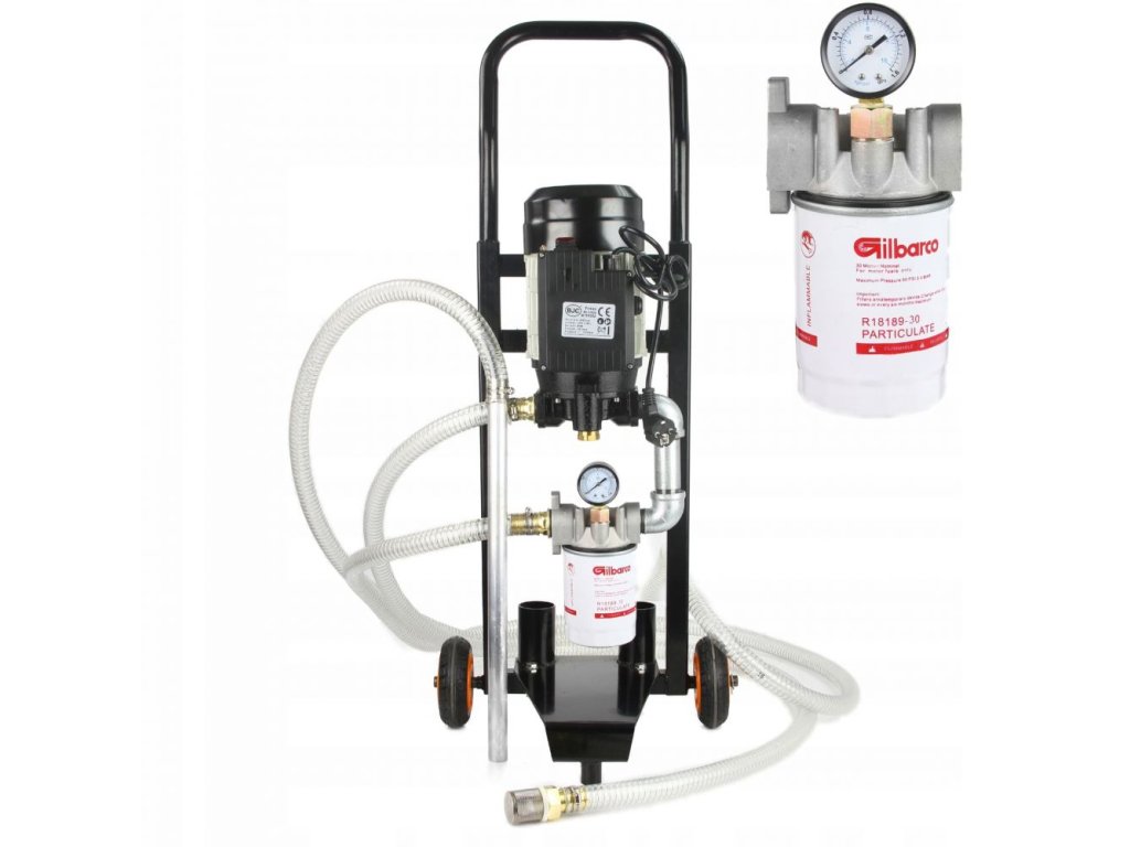 Čerpací stanice na olej a naftu 230V BJC