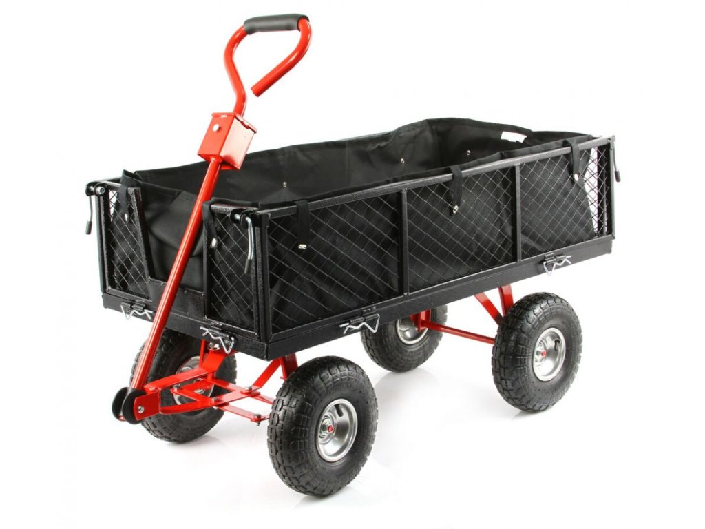 Čtyřkolový přepravní vozík 400 kg s vložkou MAR-POL