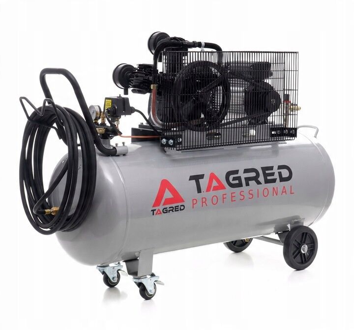 Olejový kompresor, 200l, třípístový, 4,1kW + separátor, Tagred TA326B (obrázek 5)