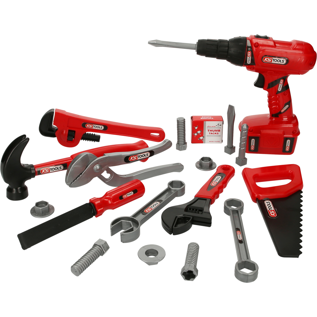 Dětská sada ručního nářadí, 19 dílů - KS TOOLS 100068