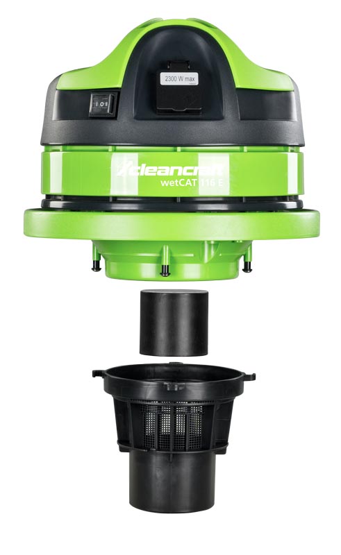 Cleancraft® Vysavač 1300 W, pro suché a mokré sání, kompaktní - Cleancraft wetCAT 116 E (obrázek 3)