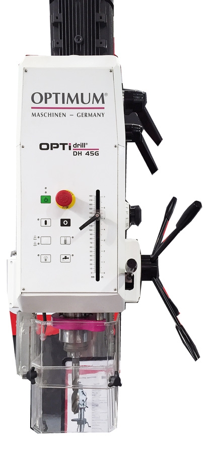 OPTIMUM Sloupová převodová vrtačka OPTIdrill DH 45 G (obrázek 3)