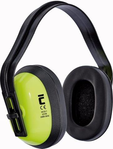 Levně Ochranná sluchátka CIRON BASIC Hi-Viz HV, 27 dB - CERVA