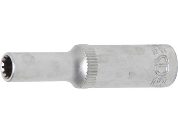Levně BGS Technic BGS 10155 Nástrčná hlavice 1/4" 5 mm, prodloužená - Gear Lock