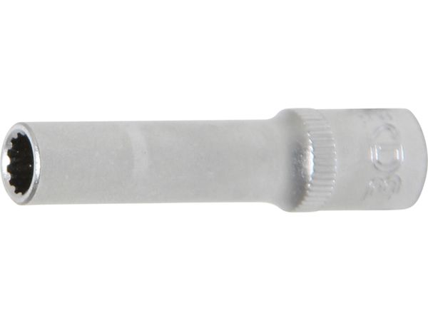 Levně BGS Technic BGS 10156 Nástrčná hlavice 1/4" 6 mm, prodloužená - Gear Lock